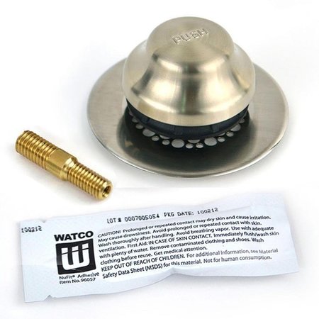 WATCO UnivNuFit-FA-Silicone and Combo Pin, Brushed Nickel 48750-FA-BN-G-47